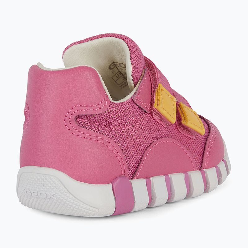 Dětské boty Geox Iupidoo pink / yellow 11