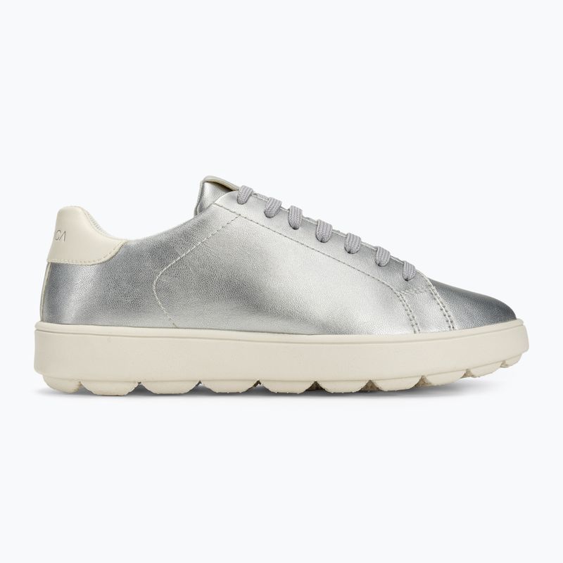 Dámské boty Geox Spherica Ecub-1 silver/optic white  3