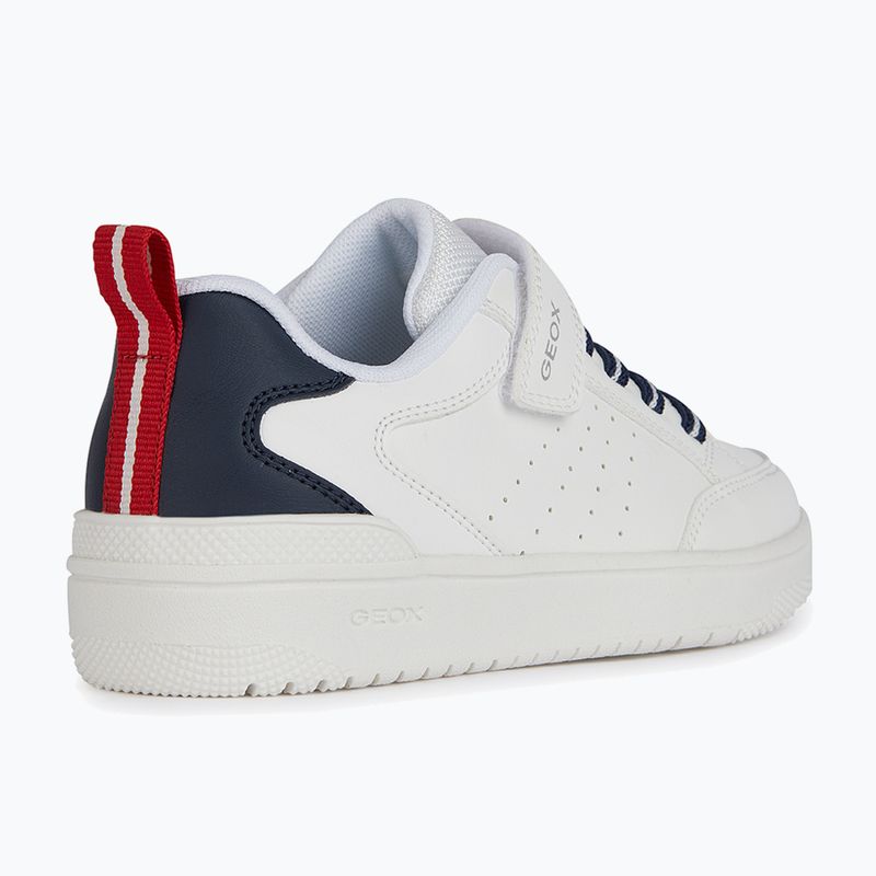 Boty junior Geox Washiba white/ocean blue 10
