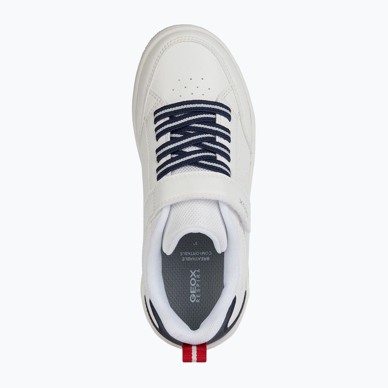 Boty junior Geox Washiba white/ocean blue 13