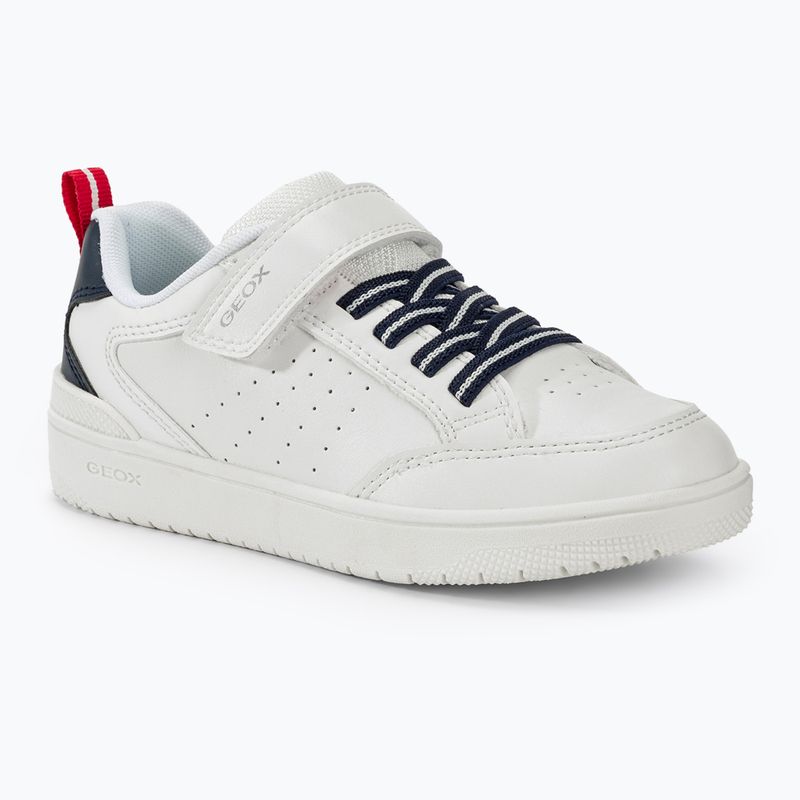 Boty junior Geox Washiba white/ocean blue