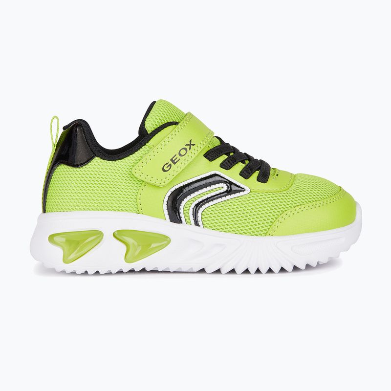 Boty junior Geox Assister junior lime/black 2