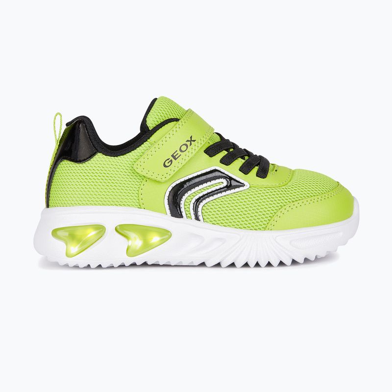 Boty junior Geox Assister junior lime/black 3