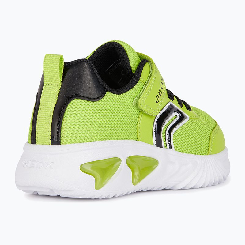 Boty junior Geox Assister junior lime/black 5