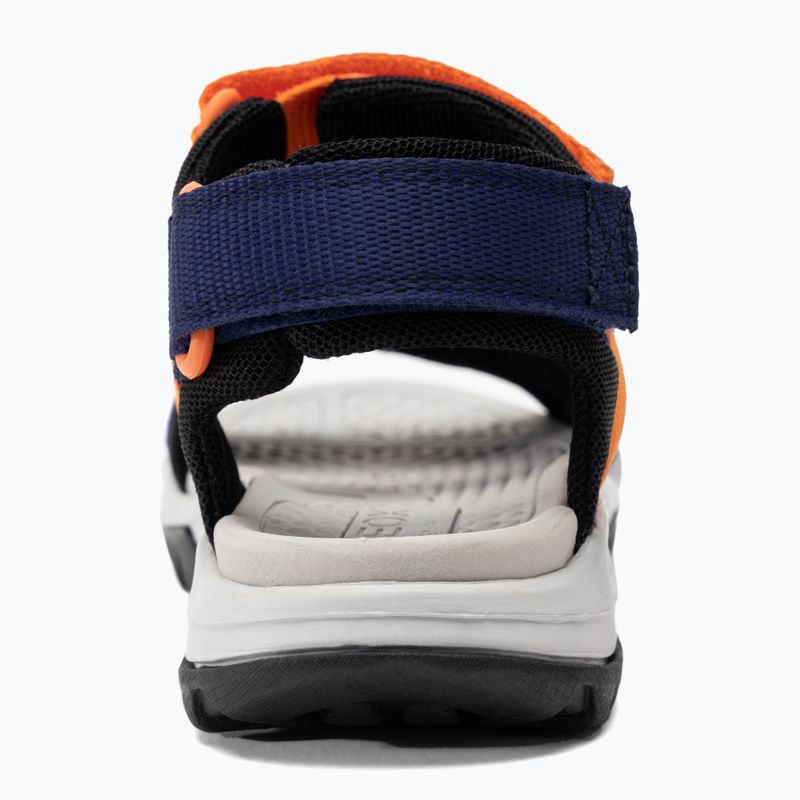Juniorské sandály Geox Borealis ocean blue/orange 6