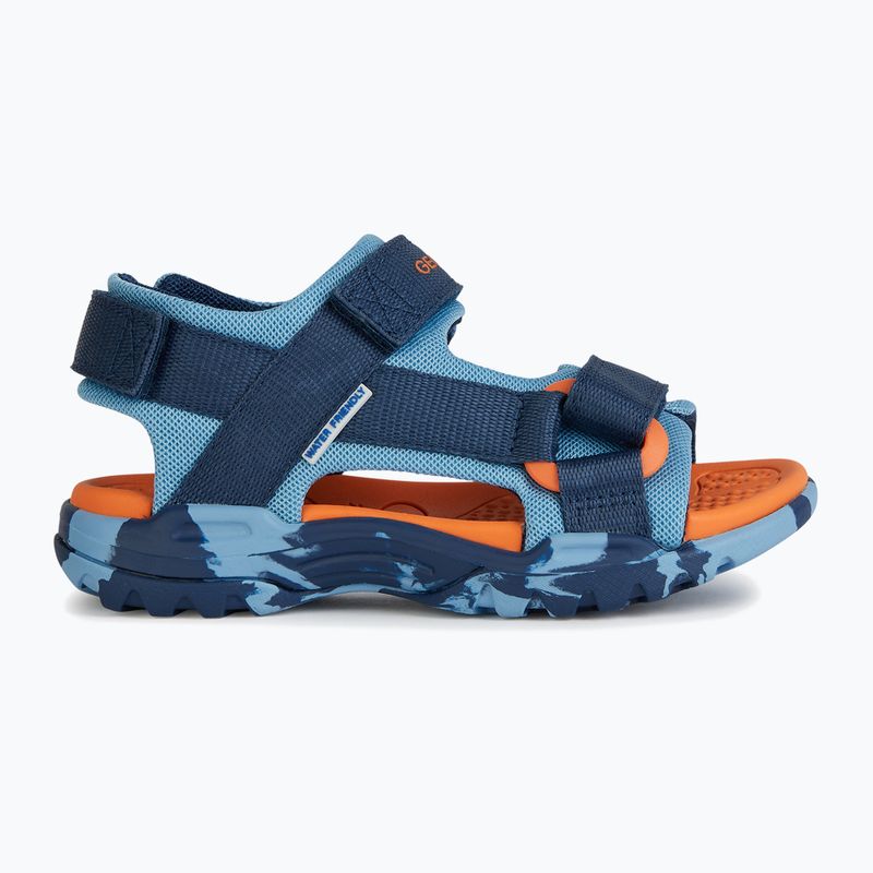 Juniorské sandály Geox Borealis j.blue/ocean blue  9