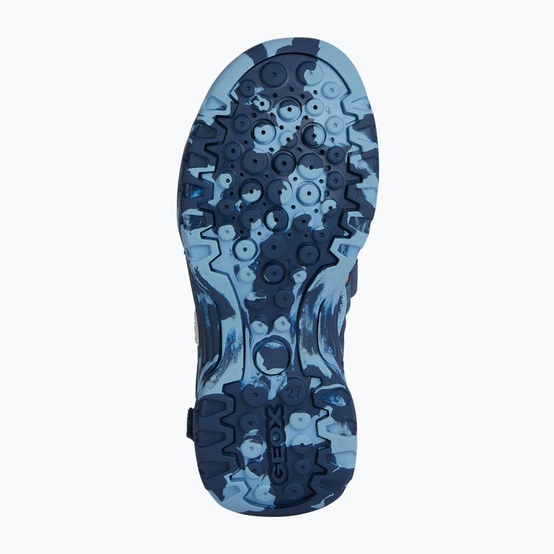 Juniorské sandály Geox Borealis j.blue/ocean blue  12