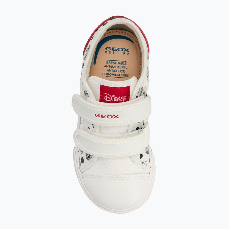 Dětské boty Geox Kilwi white/red 5