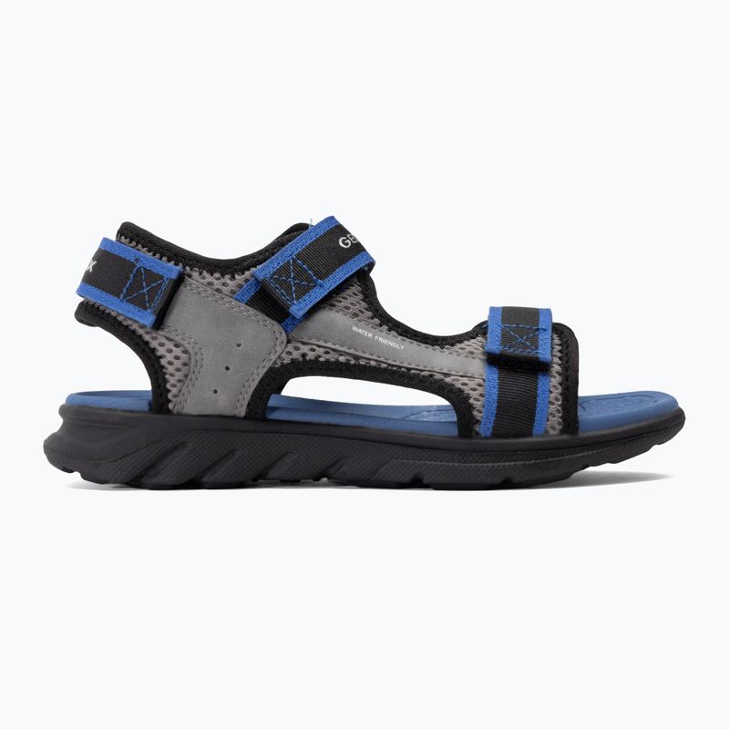 Juniorské sandály Geox Airadyum grey/royal  2