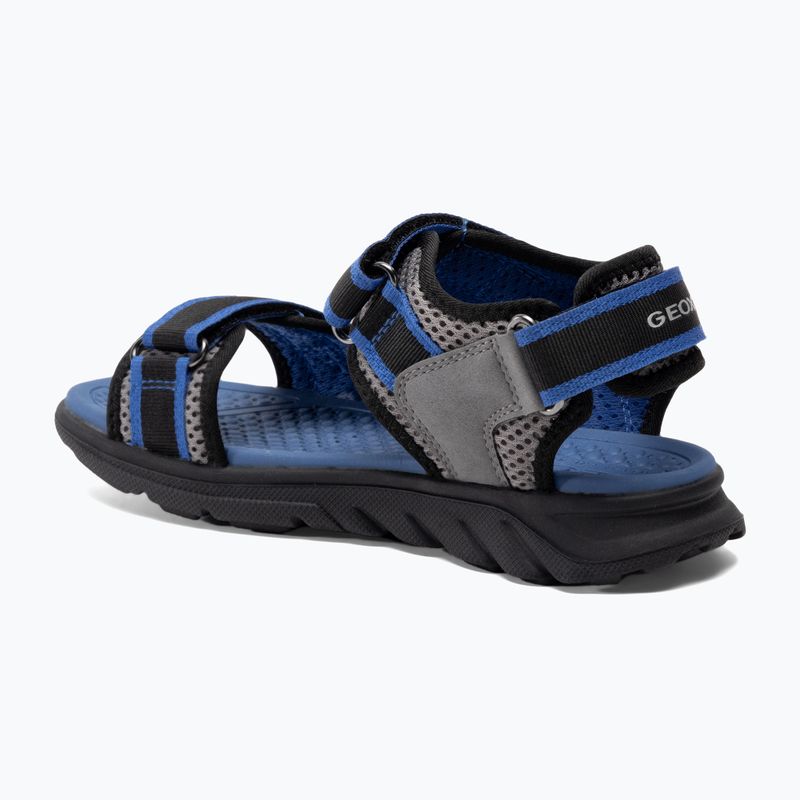 Juniorské sandály Geox Airadyum grey/royal  3