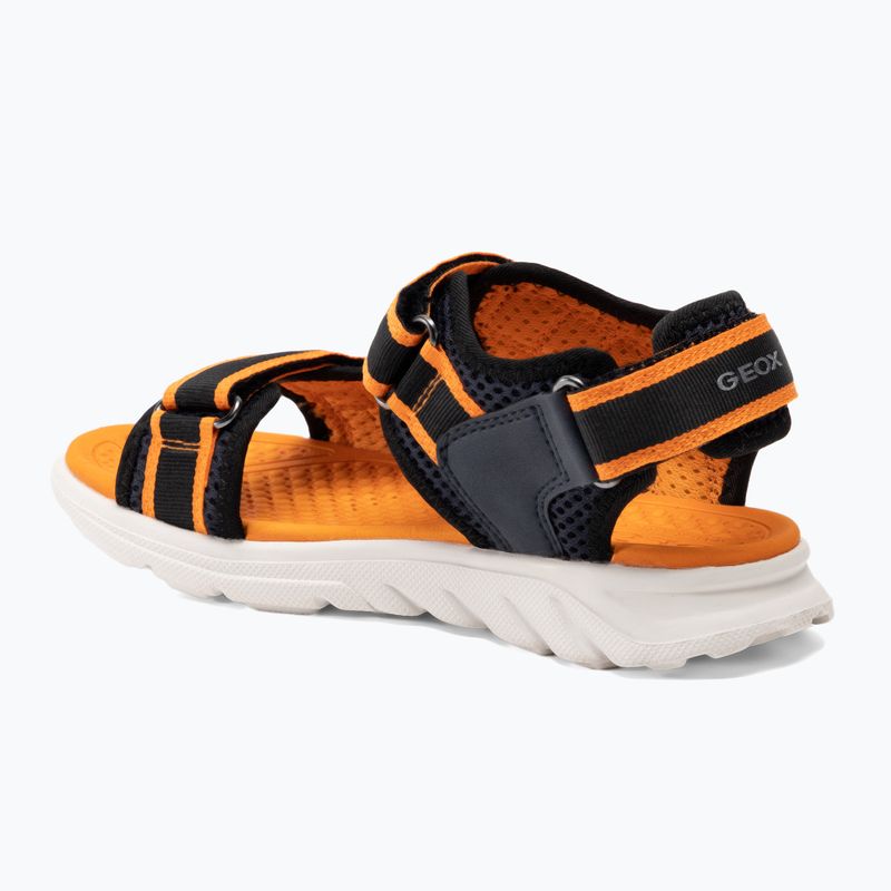 Juniorské sandály Geox Airadyum ocean blue/orange 3