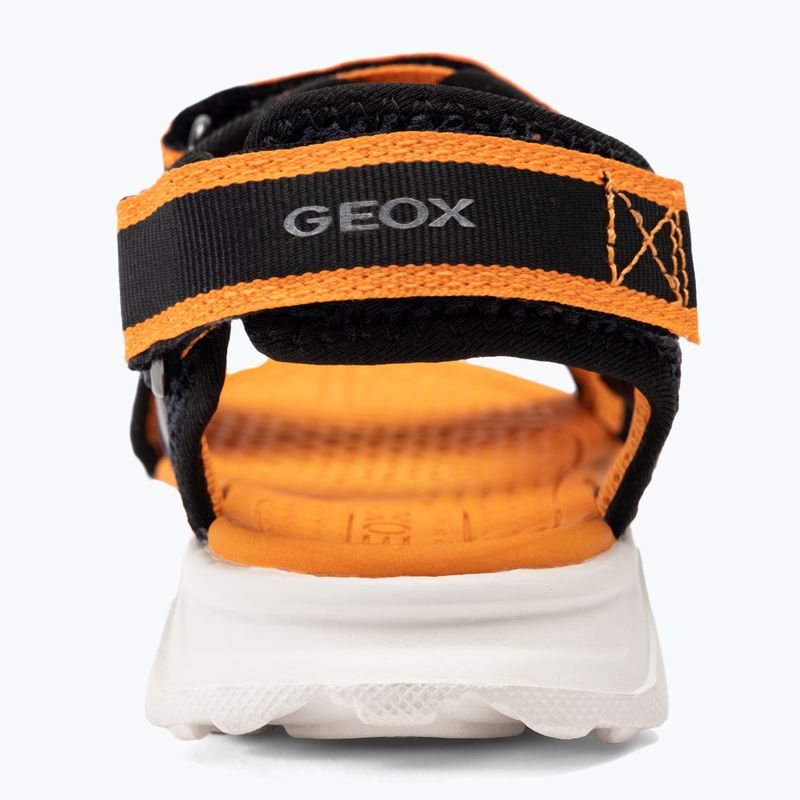 Juniorské sandály Geox Airadyum ocean blue/orange 6