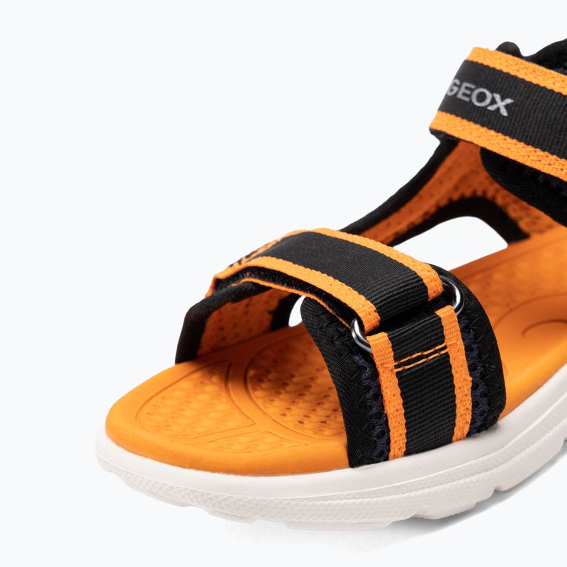 Juniorské sandály Geox Airadyum ocean blue/orange 7