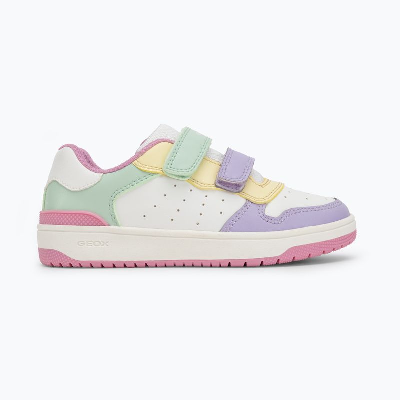 Juniorské boty Geox Washiba white/multicolor 2