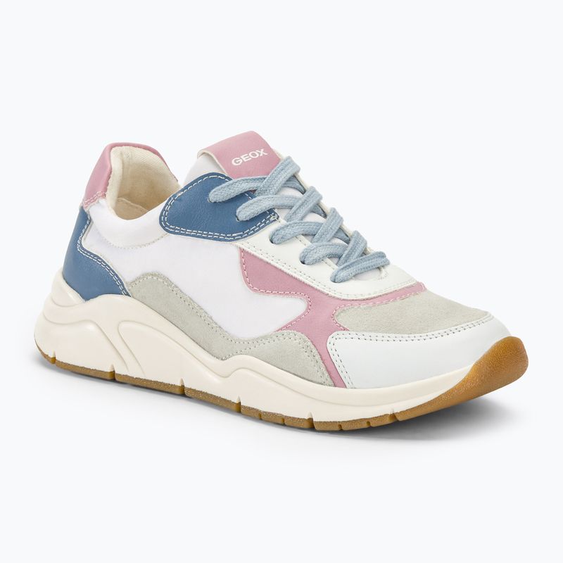 Boty junior Geox Mawazy white/avio 