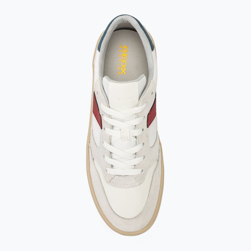 Pánské boty Geox Affile white/red 5
