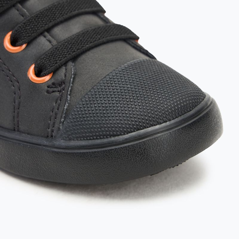 Dětské boty Geox Gisli black/dark orange 7