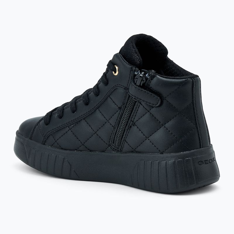 Juniorské boty  Geox Mikiroshi black/platinum 3