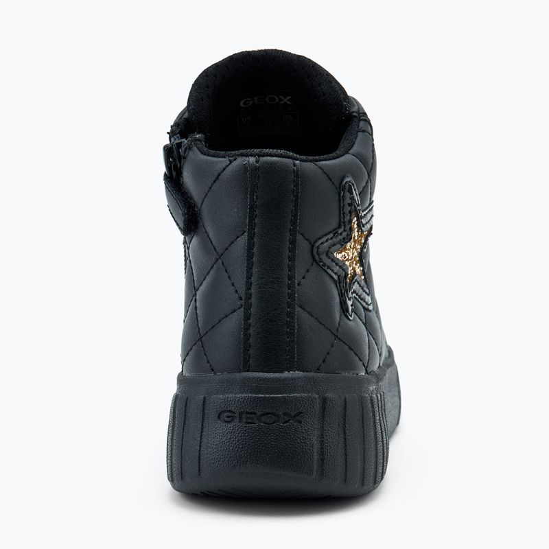 Juniorské boty  Geox Mikiroshi black/platinum 6