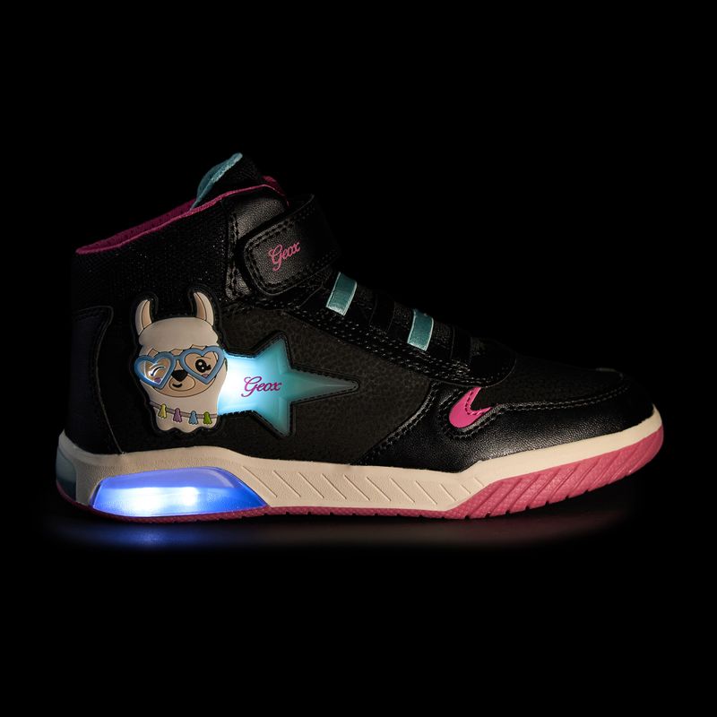 Dětské boty  Geox Inek black/aqua 8