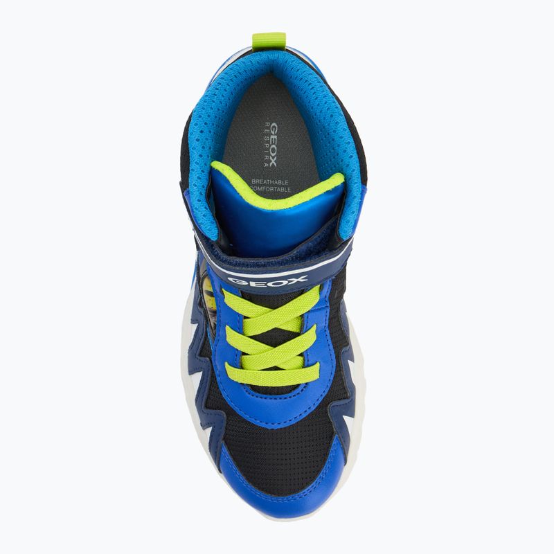 Dětské boty Geox Ciberdron navy/lime green 5