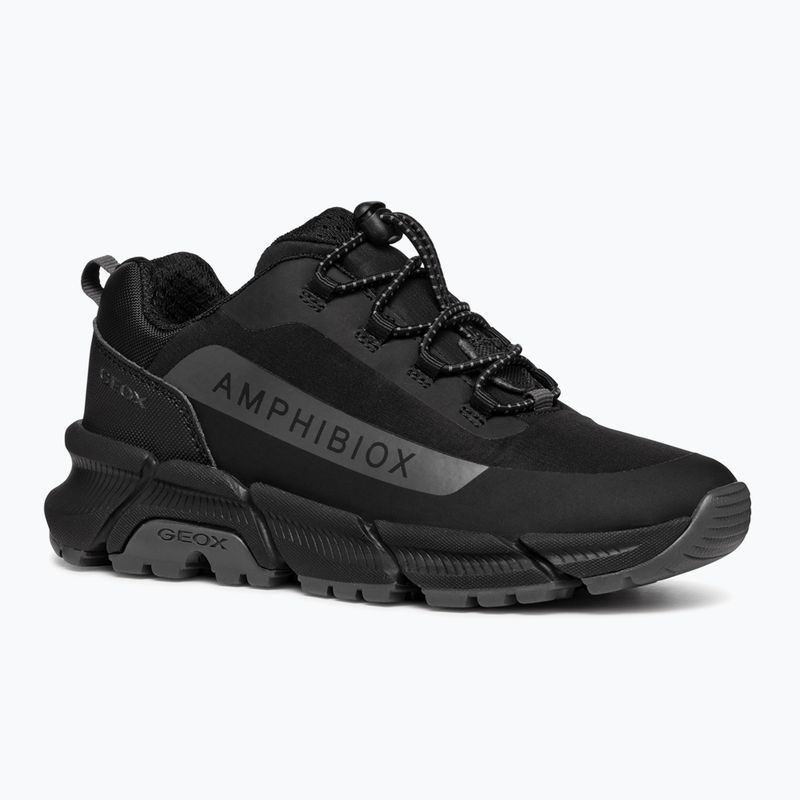 Juniorské boty  Geox Flexyper Plus ABX black/dark grey 8