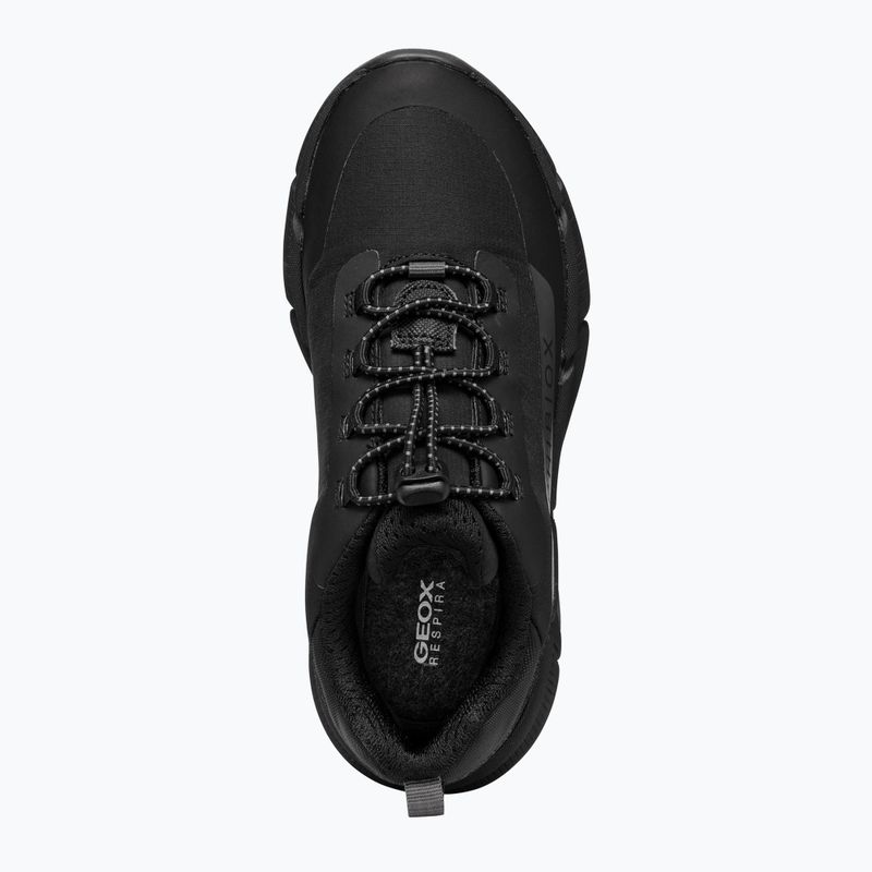 Juniorské boty  Geox Flexyper Plus ABX black/dark grey 12
