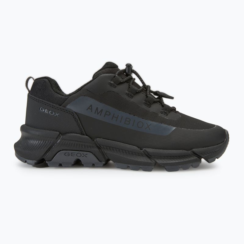 Juniorské boty  Geox Flexyper Plus ABX black/dark grey 2