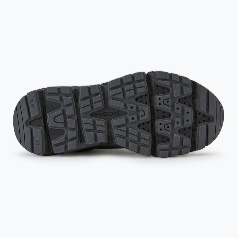 Juniorské boty  Geox Flexyper Plus ABX black/dark grey 4
