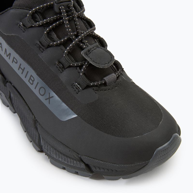 Juniorské boty  Geox Flexyper Plus ABX black/dark grey 7