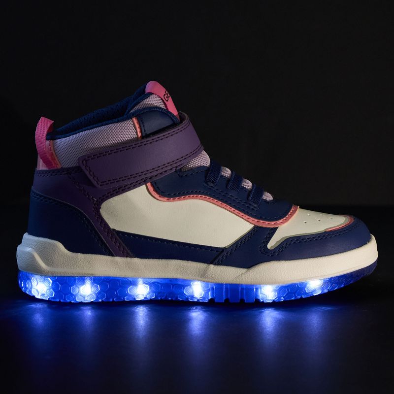 Dětské boty Geox Buzzerlight navy/dark purple 8