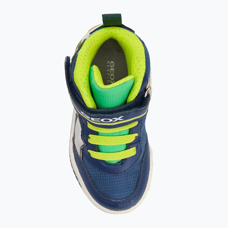Dětské boty Geox Inek navy/lime green 5