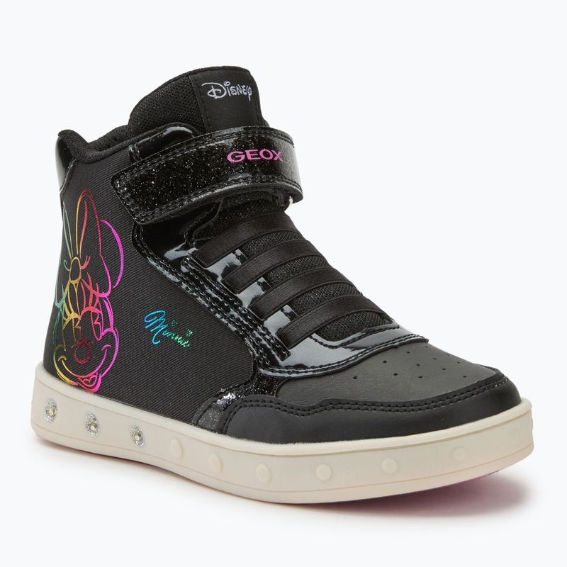 Juniorské boty  Geox Skylin black