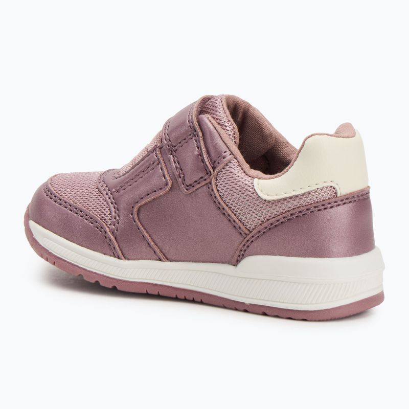 Dětské boty Geox Rishon dark pink/old white 3