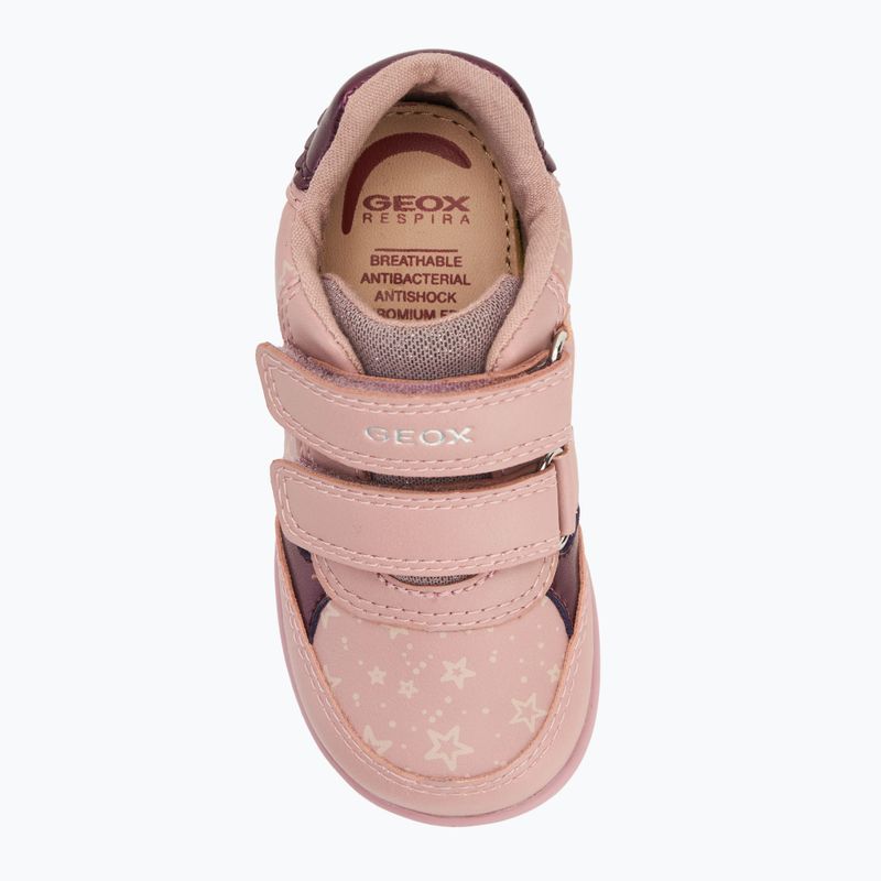 Dětské boty Geox Elthan antique rose/prune 5