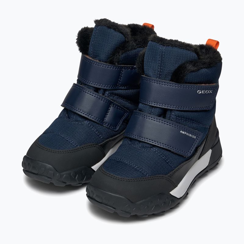 Dětské sněhule Geox Trekkyup ABX navy / black 11