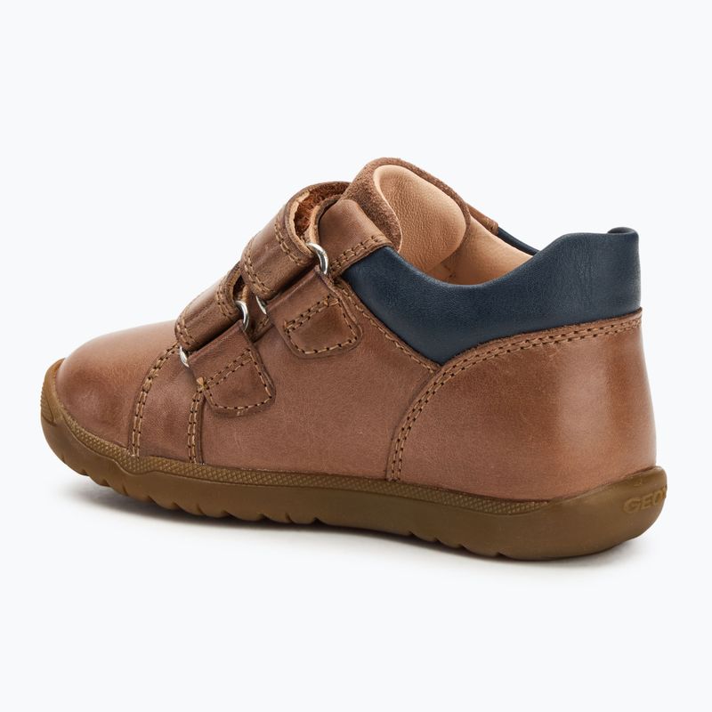 Dětské boty Geox Macchia cognac 3