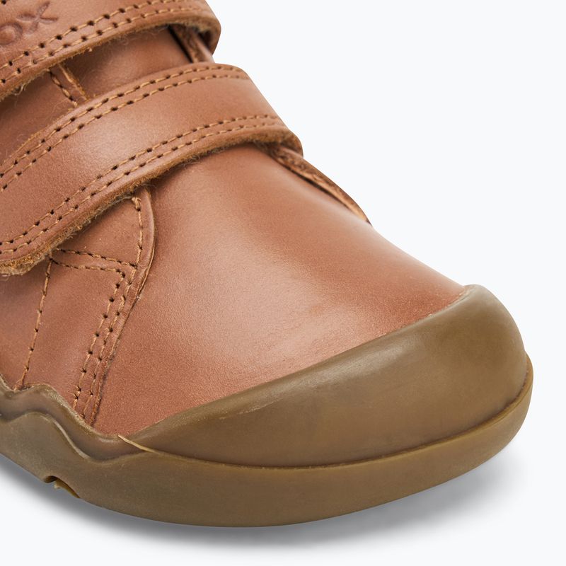Dětské barefoot boty Geox Steppieup cognac 7