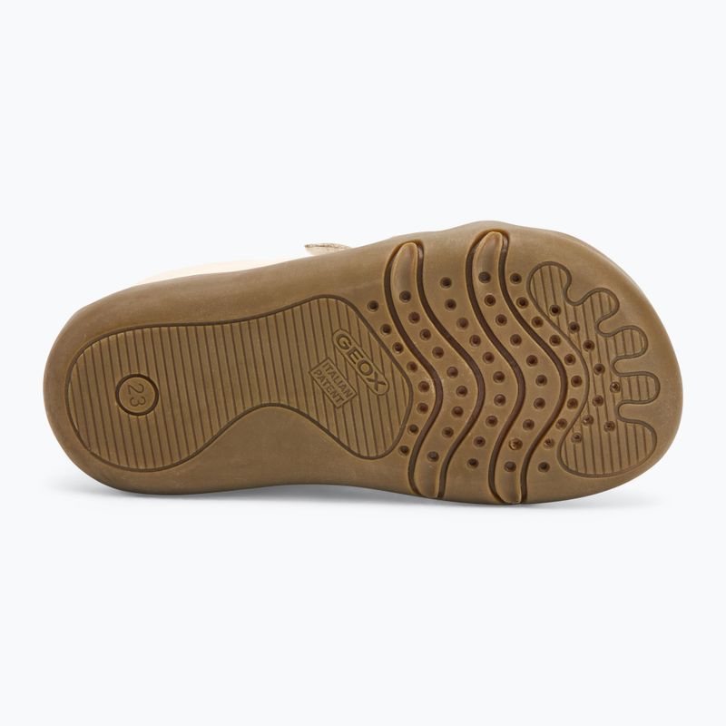 Dětské barefoot boty  Geox Steppieup light ivory 4