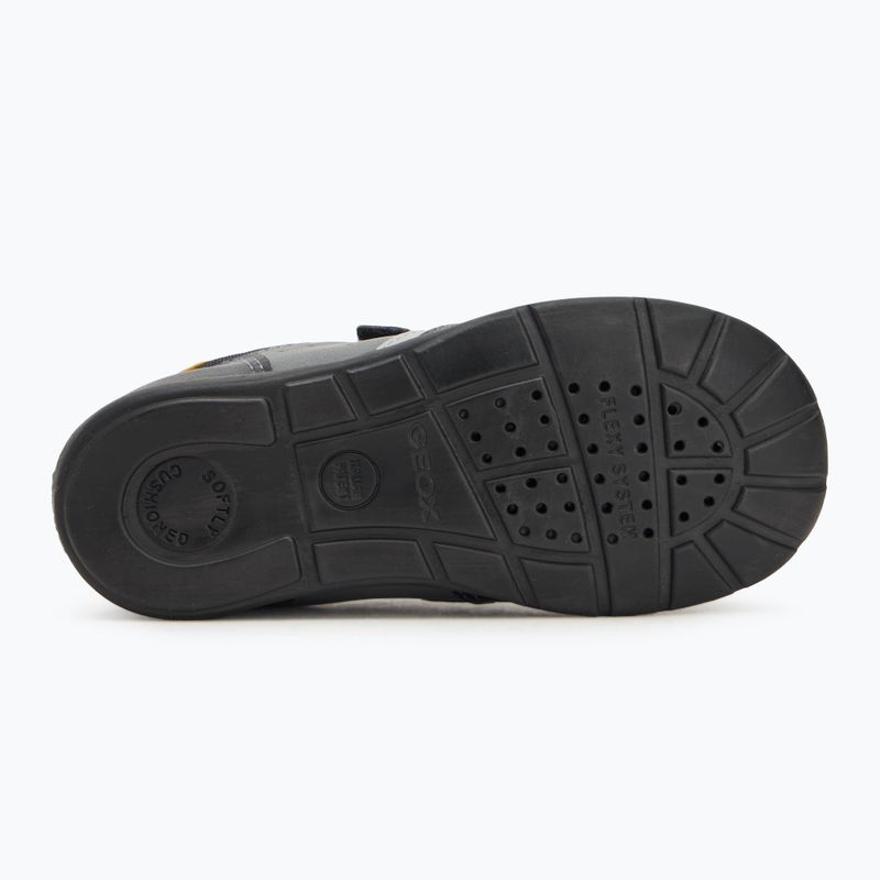 Dětské boty Geox Elthan black/ochre 4