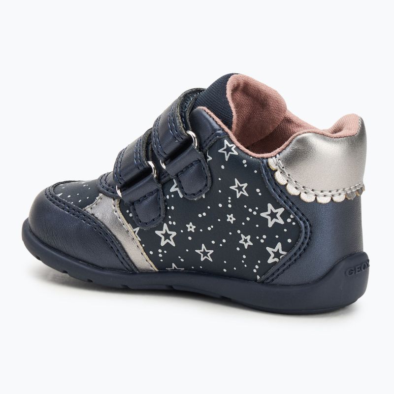 Dětské boty Geox Elthan navy/dark silver 3