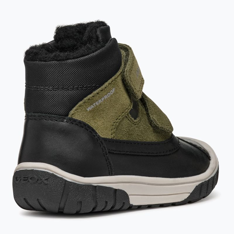 Dětské sněhule Geox Omar black/dark green 4