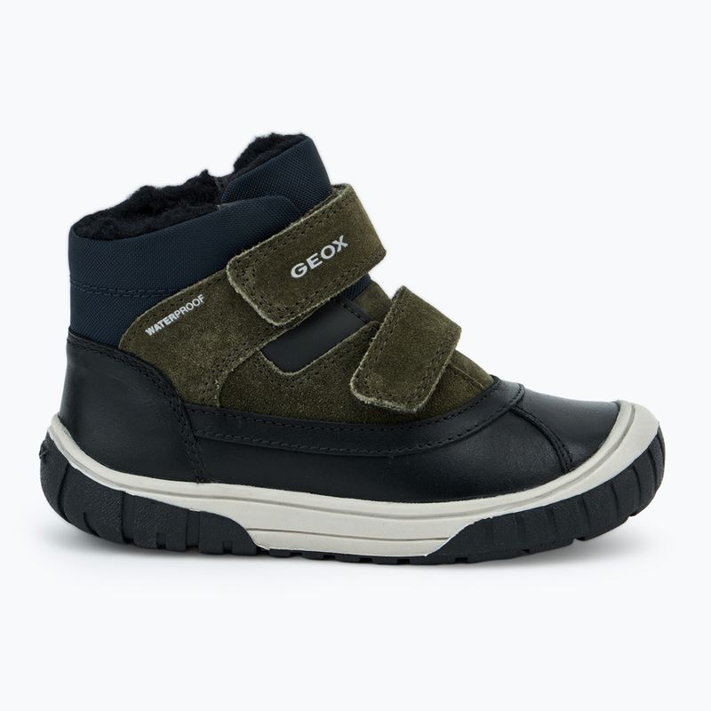 Dětské sněhule Geox Omar black/dark green 2