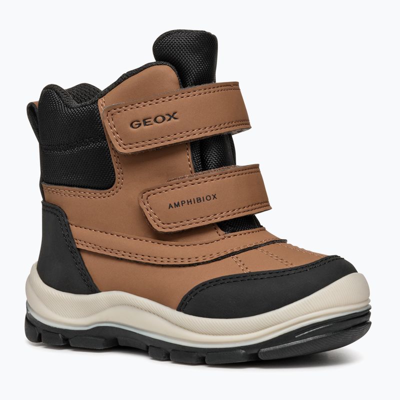 Dětské boty  Geox Flantil ABX tobacco/black 8