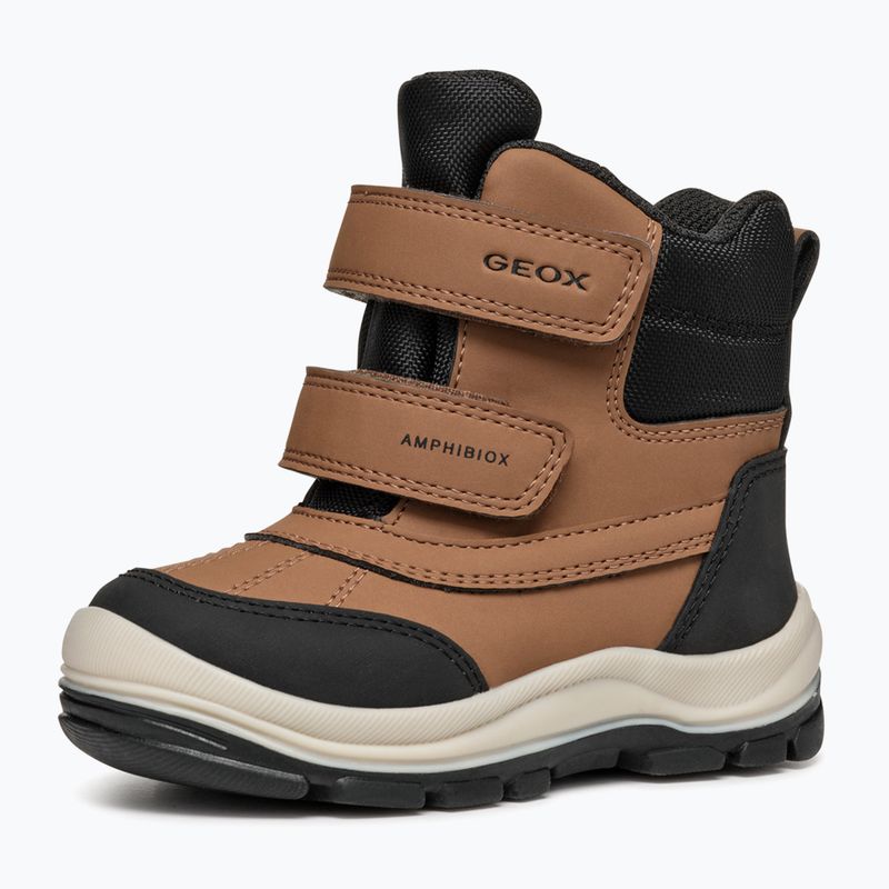 Dětské boty  Geox Flantil ABX tobacco/black 10