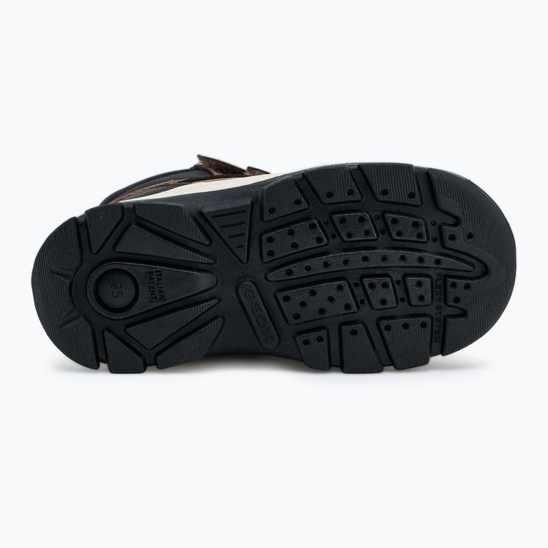 Dětské boty  Geox Flantil ABX tobacco/black 4