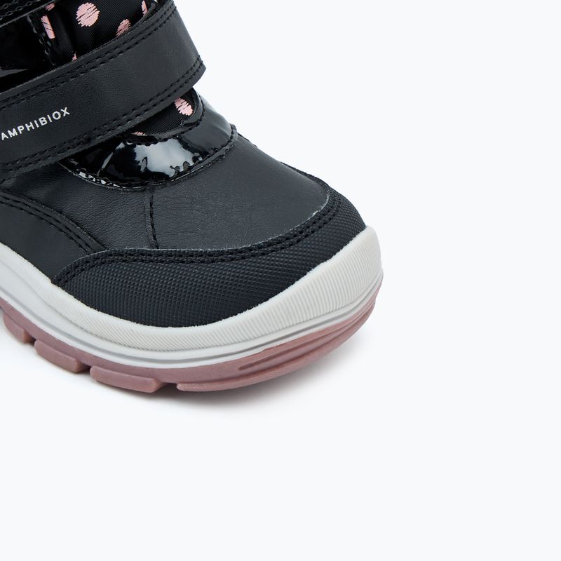 Dětské boty  Geox Flantil ABX black/old rose 7