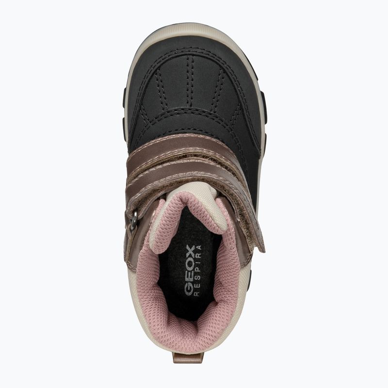 Dětské boty  Geox Flantil ABX black/dark beige 12