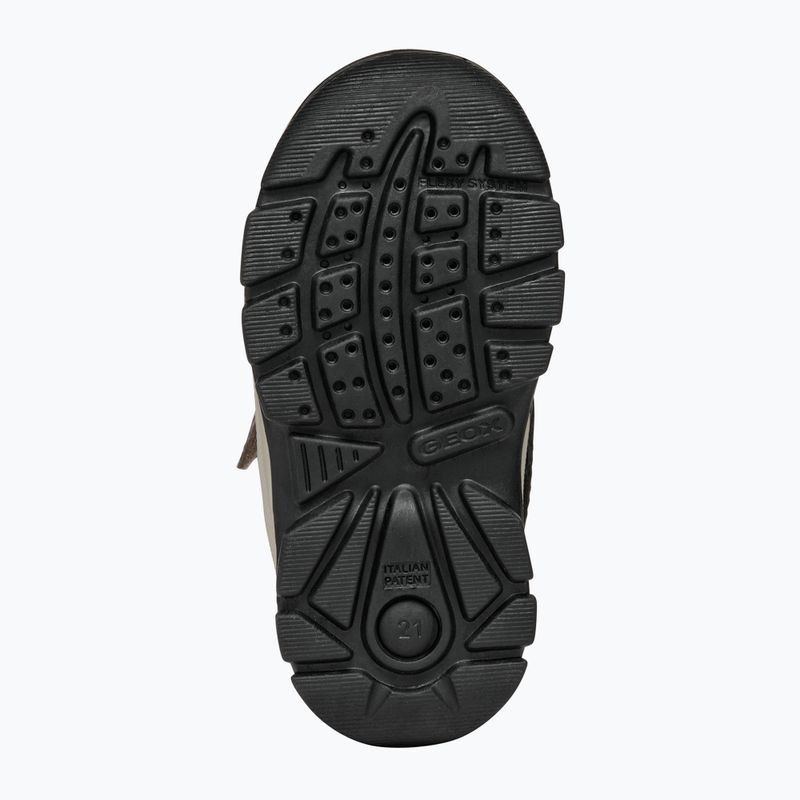 Dětské boty  Geox Flantil ABX black/dark beige 13