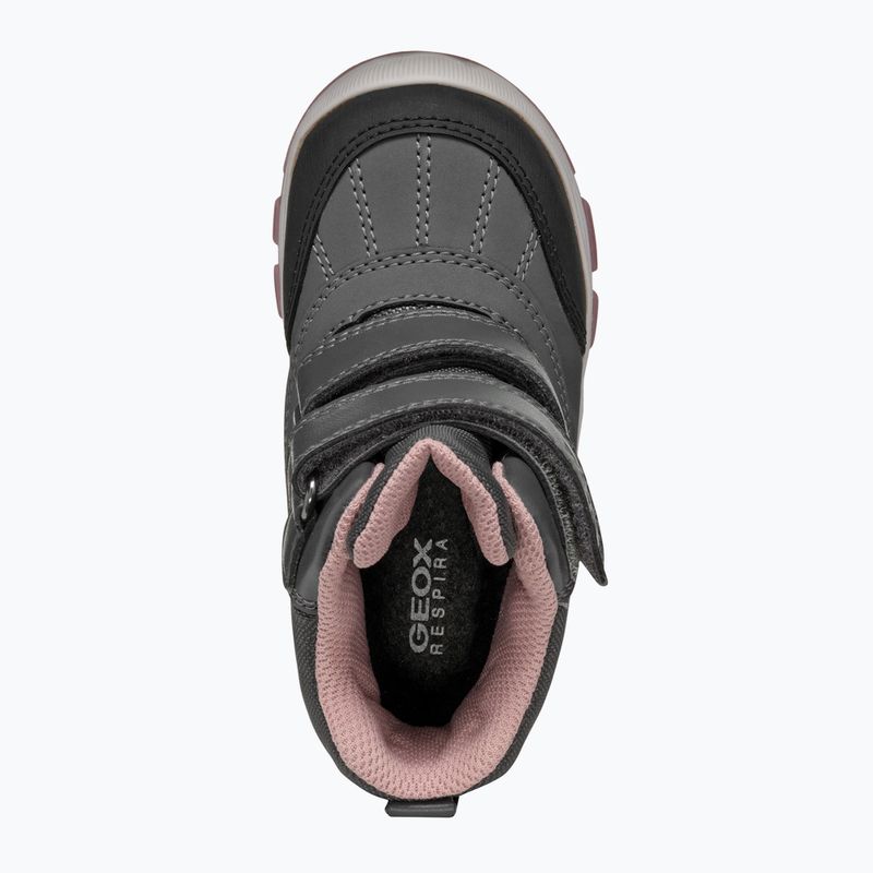 Dětské boty  Geox Flantil ABX anthracite/dark pink 13